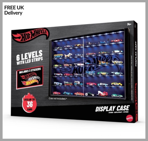 Hot wheels display - case, 6