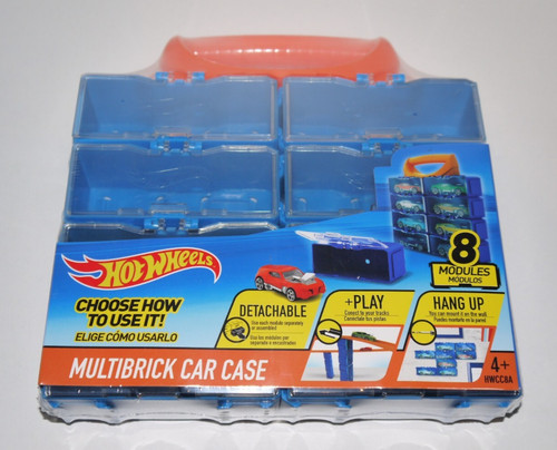 Hot wheels multibrick car case - hot,