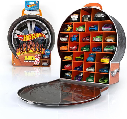 Hot wheels car storage case - wheels,
