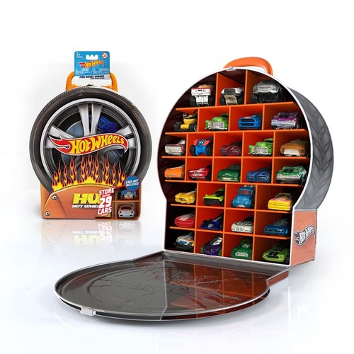 Hot wheels car storage case - hot,