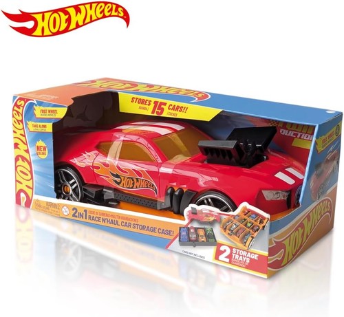 Hot wheels red car storage - hot,