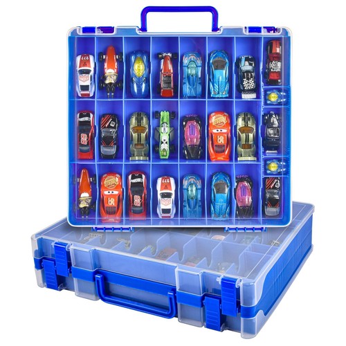 Toy car storage organizer case - storage,