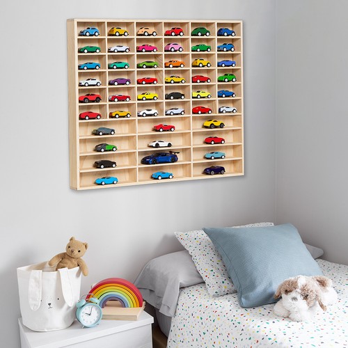 Wooden car model storage box - car,