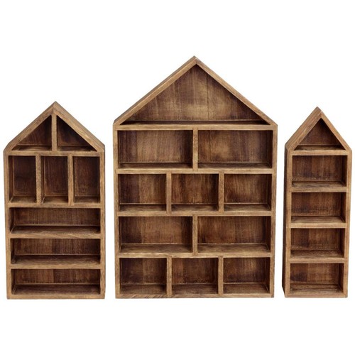 3pcs wooden display rack for - rack,